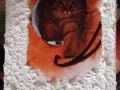 Malpappe mit meinem Herrn Maumau